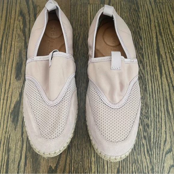 Gentle Souls by Kenneth Cole Lizzy lilac sporty slip on espadrille flats 10 - Picture 3 of 8